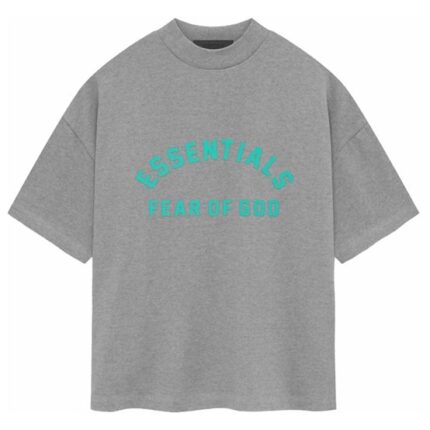 FOG Essentials Logo Crewneck - Tee Dark Heather