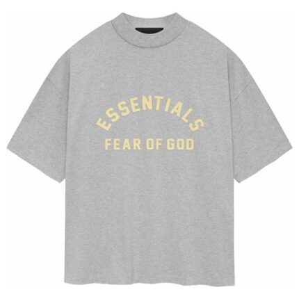 FOG Essentials Logo Crewneck L Tee Light Heather